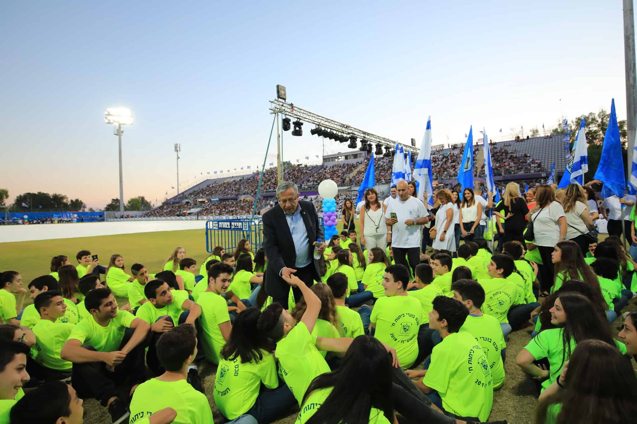 האצטדיון לא היה מלא כל כך שנים, צילום: שלומי מזרחי